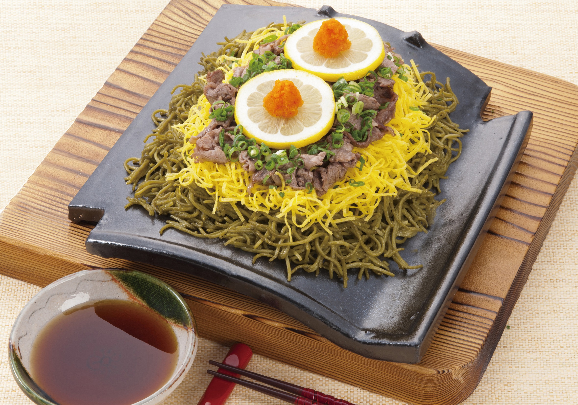 KawaraSoba from Shimonoseki, Yamaguchi Soba, Soba noodles, Iron chef